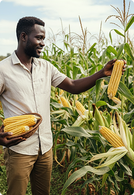 Agricultrice avec du bétail